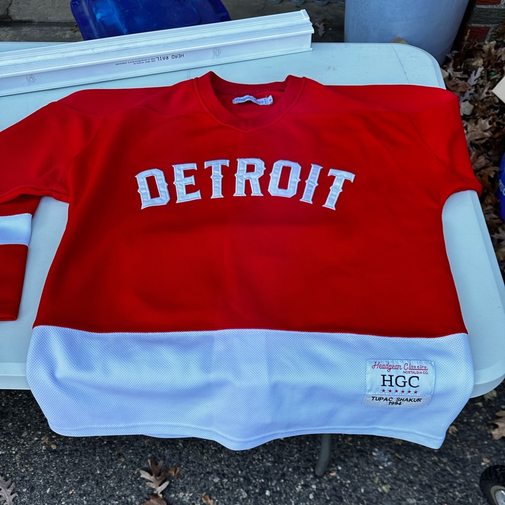 Tupac Detroit jersey